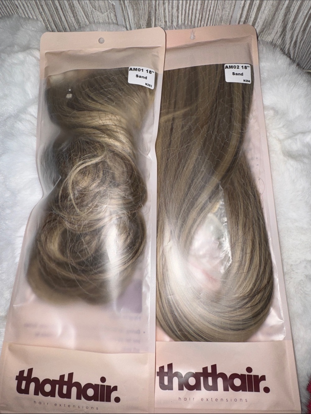Sand Blonde Clip-In Extensions – Natural Sand - Picture 7 of 8